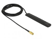 DeLock 89497 Antenne DAB+/DMB/DVB-T2 auf SMB 20dB 2m RG-174 schwarz