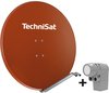 TechniSat 6485/9980 SATMAN 850 Plus, UNYSAT-QUAD-LNB, rot (6485/9980) (DVB-S / -S2)