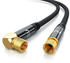 Primewire HDTV SAT-Kabel F-Stecker 90° 135dB Braiding 2m
