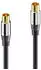 Sonero Premium TV Antennenkabel / Koaxialkabel, schwarz, 10,00m