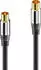 Sonero Premium TV Antennenkabel / Koaxialkabel, schwarz, 1,50m