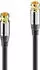 Sonero Premium Sat Antennenkabel / Koaxialkabel, schwarz, 7,50m