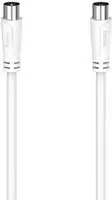 HAMA Antennen-Kabel, Koax-Stecker - Koax-Kupplung, 5m