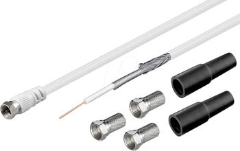 Goobay 51626 - Antennenkabel Set, &Oslash; 6,8 mm, 100 dB, 30 m