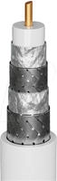 Goobay 74021 SAT Koaxialkabel Satellitenkabel 120 dB / Antennenkabel 100m / 4fach