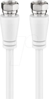 Goobay 58817 - Anschlusskabel, F, Klasse A+, St., Bu., 3,0 m