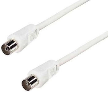 E+P Elektrik Antennenkabel HFT1 1,5m weiß (HFT 1)