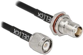 DeLock Antennenkabel RG-58 TNC Stecker zu TNC Buchse 60 cm (90012)