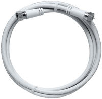 Axing SAT Anschlusskabel [1x F-Stecker - 1x F-Stecker] 1.50 m 85 dB Wei&szlig;
