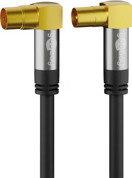 Goobay 70466 Antennenkabel (IEC) (135 dB typ) 4x geschirmt, 5,0 m