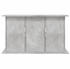 vidaXL Aquariumständer 101x41x58cm betongrau (833635)