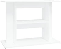vidaXL Aquariumst&auml;nder Wei&szlig; 80x35x60 cm Holzwerkstoff