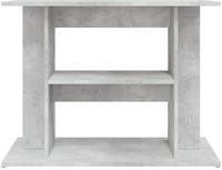 vidaXL Aquariumst&auml;nder Betongrau 80 x 35 x 60 cm Holzwerkstoff