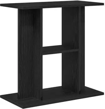 vidaXL Aquariumst&auml;nder schwarze Eiche 60x30x60cm Holzwerkstoff (862148)
