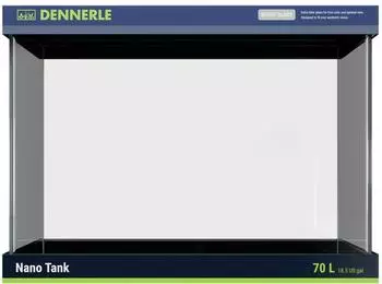 Dennerle Nano Tank White Glass Aquascaping-Aquarium 70L, 50x39x36cm (5424)