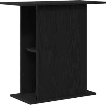 vidaXL Aquariumständer schwarze Eiche 75x36x72,5cm Holzwerkstoff (862158)