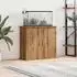vidaXL Aquariumunterschrank Artisan Oak 81x36x73cm Holzwerkstoff (857285)