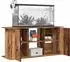 vidaXL Aquariumständer Altholz-Optik 121x41x58cm Holzwerkstoff (857282)
