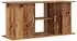 vidaXL Aquariumständer Altholz-Optik 121x41x58cm Holzwerkstoff (857282)