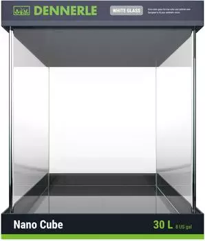 Dennerle Nano Cube White Glass Nano-Aquarium 30L, 30x30x35cm (5419)