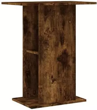 vidaXL Aquariumunterschrank R&auml;uchereiche 60,5x36x72,5cm Holzwerkstoff (833644)