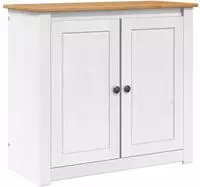 vidaXL Aquariumst&auml;nder PANAMA Wei&szlig; und Braun 81 x 36 x 73 cm 250 kg