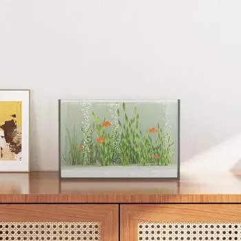 vidaXL Aquarium mit Stauraum, Glas, transparent, 30x20x20cm (42020379)