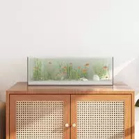 vidaXL Aquarium mit Speicher Transparent 60 x 20 x 20 cm Glas