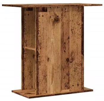 vidaXL Aquariumunterschrank Old-Wood-Optik 36x75x72,5cm, Holzwerkstoff (857290)