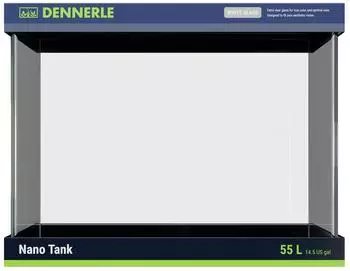 Dennerle Nano Tank White Glass Aquascaping-Aquarium 55L, 45x36x34cm (5422)