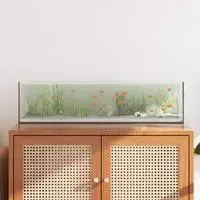 vidaXL Aquarium mit Speicher Transparent 80 x 20 x 20 cm Glas