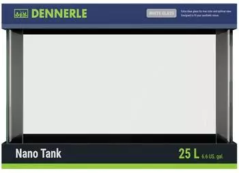Dennerle Nano Tank White Glass Aquascaping-Aquarium 25L, 36x28x25cm (5420)