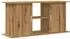vidaXL Aquariumunterschrank Artisan Oak, 121x41x58cm, Holzwerkstoff, 4 Fächer (857283)