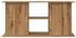 vidaXL Aquariumunterschrank Artisan Oak, 121x41x58cm, Holzwerkstoff, 4 Fächer (857283)