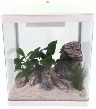 Aqua One HR-300 Nano-Aquarium Komplettset mit LED, wei&szlig; (HR-300)