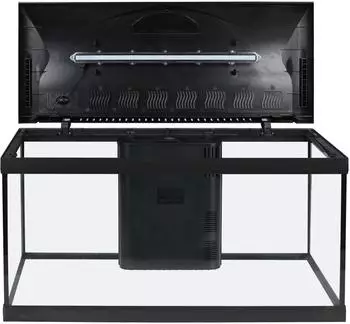 Amtra Riviera Coldwater 40 LED Aquarium 22L, schwarz (A2001628)