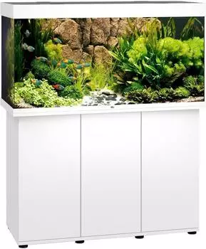 Juwel Aquarium Juwel Rio 350 LED mit Unterschrank SBX wei&szlig;