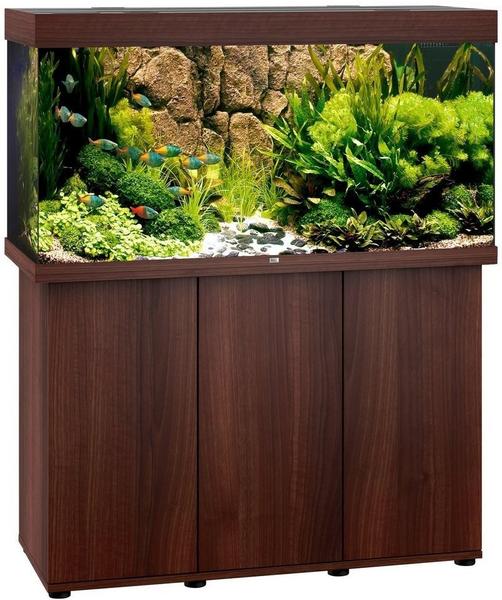 Juwel Aquarium Juwel Rio 350 LED mit Unterschrank SBX dunkles Holz