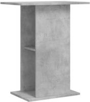 vidaXL Aquariumst&auml;nder Betongrau 60,5x36x72,5 cm Holzwerkstoff