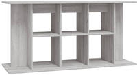 vidaXL Aquariumst&auml;nder Grau Sonoma 120x40x60 cm Holzwerkstoff