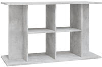 vidaXL Aquariumst&auml;nder Betongrau 100 x 40 x 60 cm Holzwerkstoff