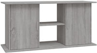 vidaXL Aquariumst&auml;nder Grau Sonoma 121x41x58 cm Holzwerkstoff