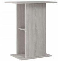 vidaXL Aquariumst&auml;nder Grau Sonoma 60,5x36x72,5 cm Holzwerkstoff