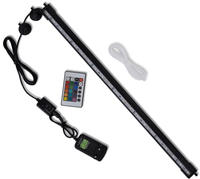 vidaXL LED Aquarium Blasenlampe RGB 56,5 cm