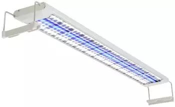 vidaXL LED Aquarium Lampe 80-90cm, Aluminium, IP67 (Aufsetz-/Klemmleuchte)