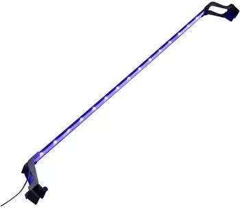vidaXL LED-Aquariumleuchte mit Klemmen 115-130cm, blau und weiß