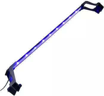 vidaXL LED-Aquariumleuchte mit Klemmen 75-90cm, blau und wei&szlig;