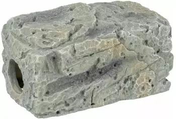 Aquadella Zucht-Höhle Felsen grau S 15 x 7 x 7 cm