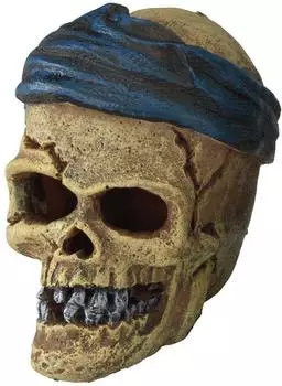 Aquadella Piraten-Totenkopf mit Kopftuch 7,2 x 6 x 7,8 cm