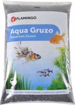 Flamingo Kies schwarz 9 kg